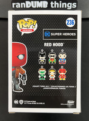 Funko Pop! Red Hood #236 - 2018 SDCC Summer Conv. + PROTECTOR