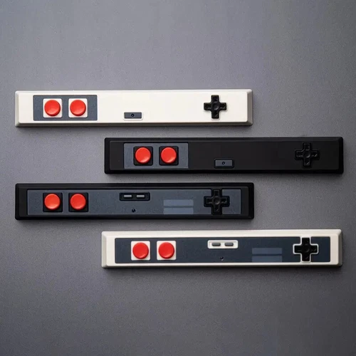 Retro Gamepad Keycap 6.25u spacebar Artisan Keycap ABS Material For MX switches