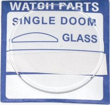 Watch Mineral German Crystal SingleDome/ Magnifier 35.5mm-45.0mm Thickness 1.0mm