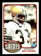1976 Topps Football #353 Mike Strachan NM/MT *d3