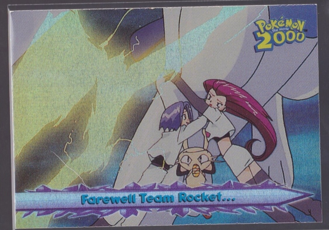 Topps Pokemon The Movie 2000 Farewell Team Rocket 55 Trading Card TCG