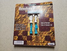 2013 Book of Mormon Chess & Checkers Set Collectors Edition /Rare. COMPLETE
