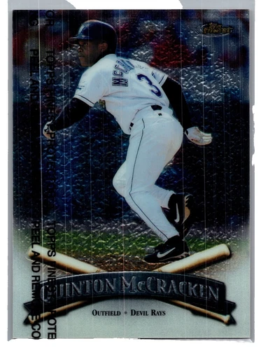 Topps Quinton McCracken Baseball Sports Trading Cards & Accessories