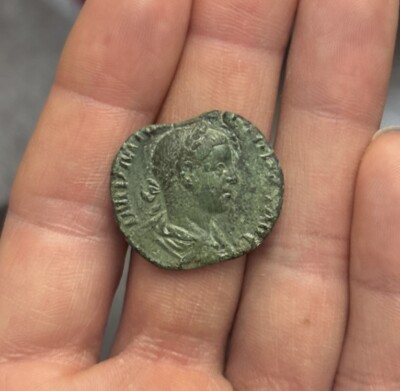 Emperor SEVERUS ALEXANDER Ancient Roman Coin AE As LIBERTAS? 9.7g