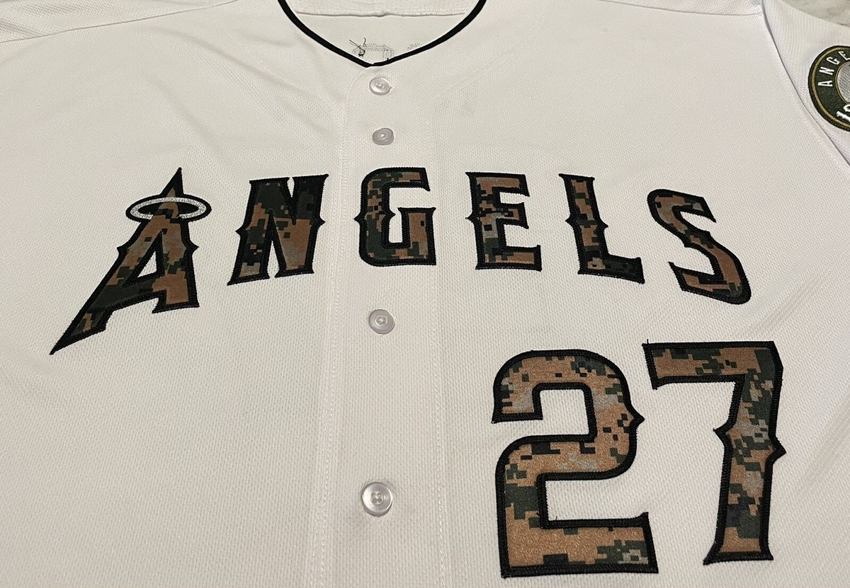 Majestic MLB Los Angeles Angels Of Anaheim Mike Trout 2016