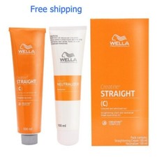 WELLA Straight Hair Permanent Straightening Cream N Intense Creatine 1 Box