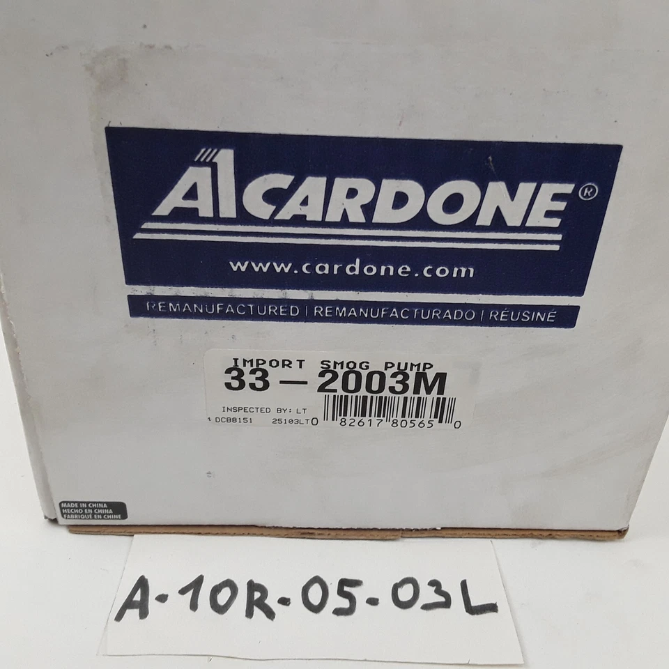 Conjunto de bomba de aire Cardone 33-2003M negro smog para Volkswagen Audi 1997-2012 Foto 4 de 4
