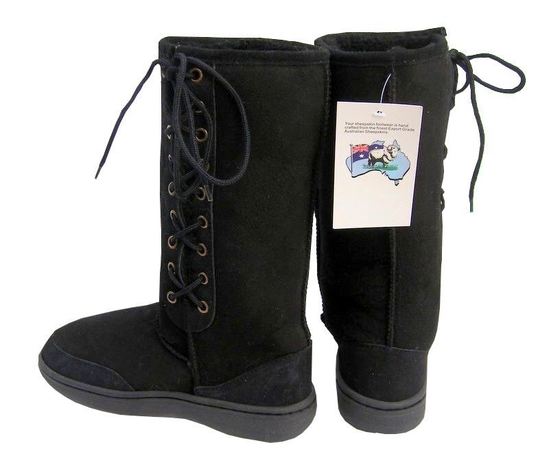 未使用「UGG Australia」17371BX-BLK-L 22cm