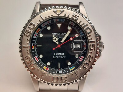Immersion Primatist orologio vintage uomo quartz (Batteria) 39,5