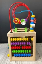 Wooden Activity Cube for Toddlers Montessori Toys Educational Toys  1-3 yrs Old