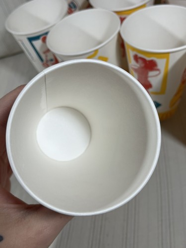 RARE Vintage 2005 McDonald's HAPPY MEAL Paper Cups Drink Fountain 15 CUPS - Picture 9 of 10