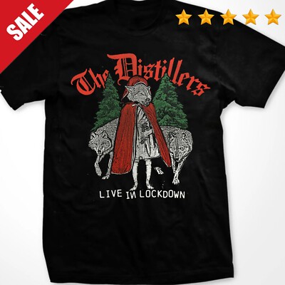 Rare The Distillers band live in lockdown  Unisex Men S-5XL Tee 1HN915