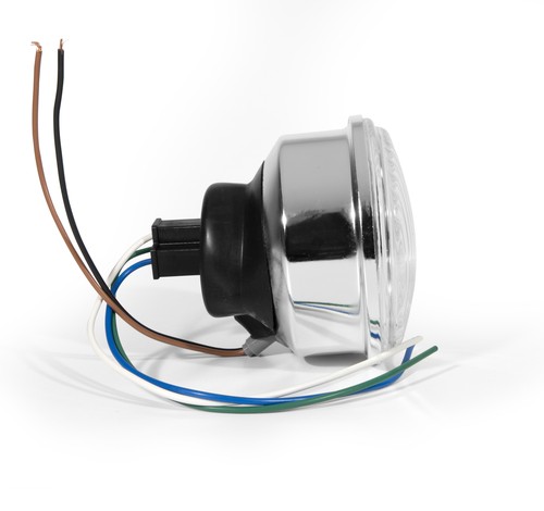 4" H4 Scheinwerfereinsatz Echtglas-Lichtscheibe Universal ECE Motorrad Auto - Picture 4 of 4
