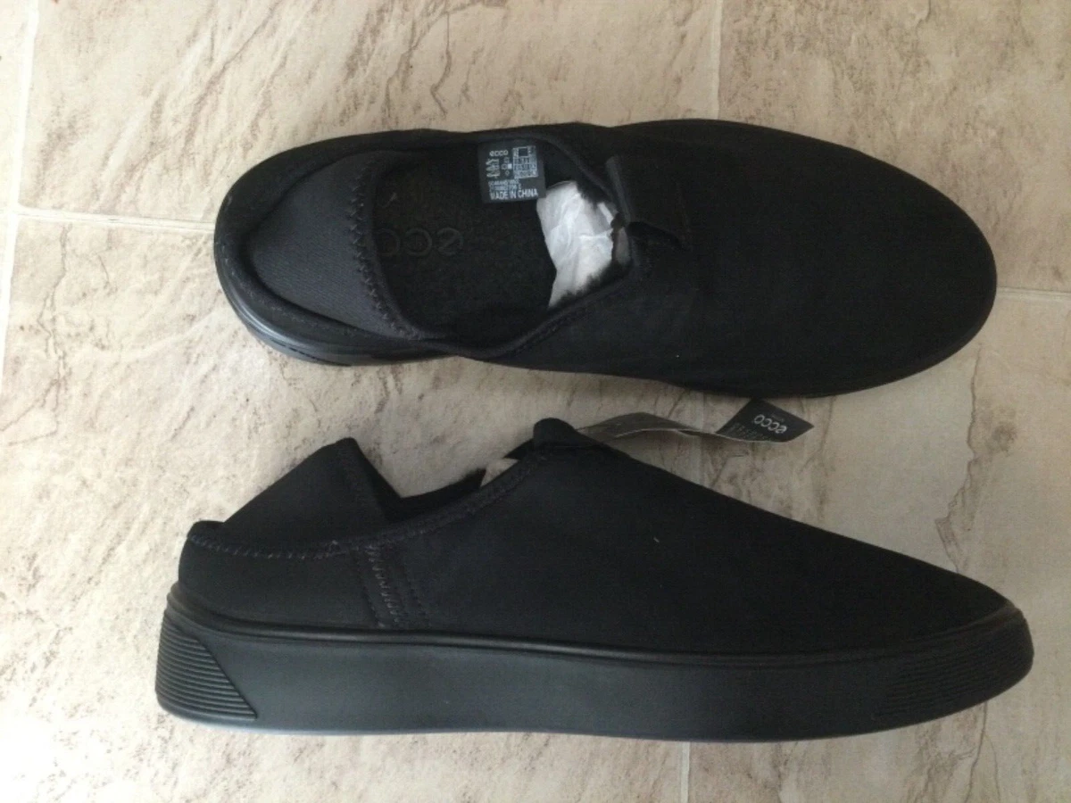 Ecco Grandpa Leather Slippers House Shoes Black Men 10.5 M ECCO Slippers for Men for sale | eBay main image 3
