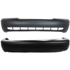 Bumper Covers Set Of 2 Front Rear For Ford Crown Victoria 1998-2005 Pair