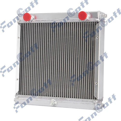 3 Rows Aluminum Radiator FIT Dragster / Roadster Double Pass US SHIPPING - Foto 3 di 7