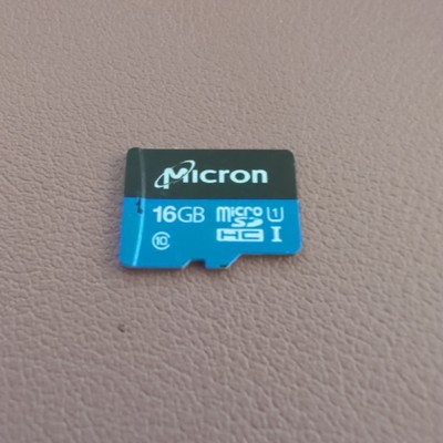 Micron 16GB Micro SDHC I Class 10 41620-C10-16GBBM Flash UHC-I U1 C10 MemoryCard