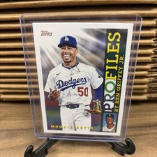 2026 Topps Series 1 - Mookie Betts #TP-8 Profiles by Ken Griffey Jr. Insert 