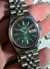 Vintage Refurbiahed Seiko 5 Actus Auto With Stunning Green Sunburst Dial 7009A