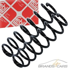 2x FEBI BILSTEIN FEDER FAHRWERKSFEDER HINTEN FÜR SEAT LEON 1M BJ 99-06