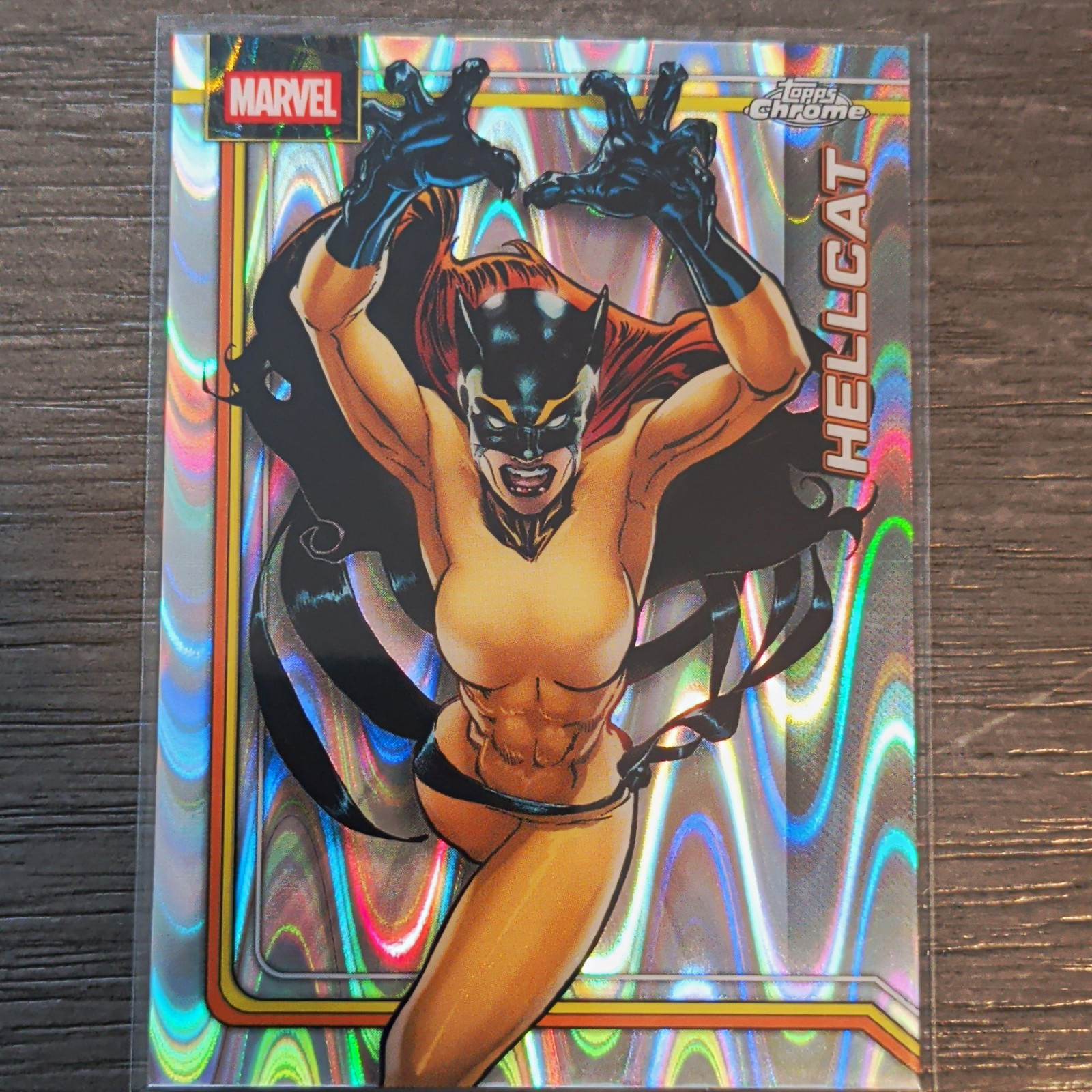 Topps 2026 Marvel Topps Chrome Hellcat #123 Ray-wave Refractor 