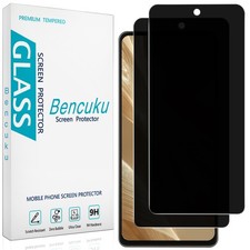 2 Pack Privacy Screen Protector for Motorola Moto G Power 2026  Anti Spy Temper