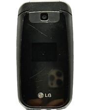 LG 441G Black and Silver Flip Phone Tracfone - Works Great GSM 3G Camera