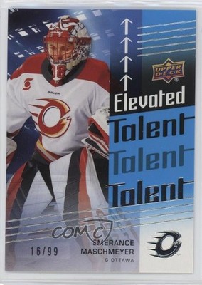 2024-25 PWHL Elevated Talent Blue 16/99 Emerance Maschmeyer #ET-4 Rookie RC 0be5