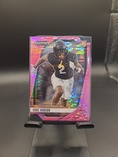 2025 Prizm Draft Picks - Kobe Hudson #136 Pink Pulsar Prizm (RC) Jersey # 2/15