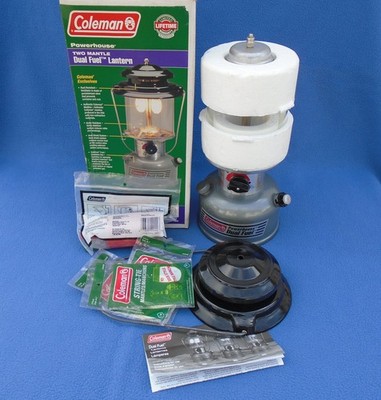 Vintage 2003 Coleman Powerhouse Dual Fuel Lantern 295-700 NIB New