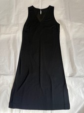 DOLCE&GABBANA Dress Size 42 Black Sleeveless Elegant Design