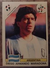 1994 Panini World Cup Stories Sonrics Diego Maradona #224 Nice Card!