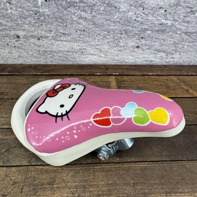 Hello Kitty Bicycle Seat Pink Kids NOS Saddle Handle Youth Bike