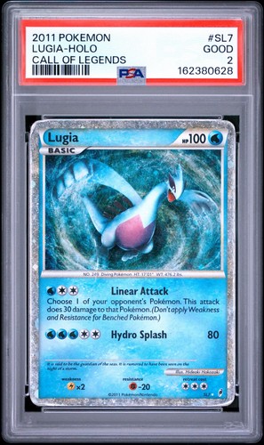 Lugia graded PSA 2 for sale on eBay