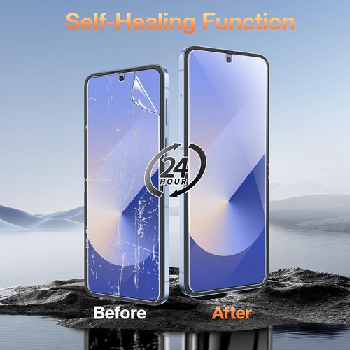 2 Sets Hydrogel TPU Screen Protector Full Cover For Samsung Z Flip6/Flip7/5/4/3 - Picture 6 of 7