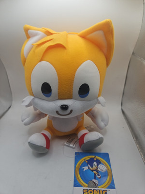 Sonic The Hedgehog Tails 8' Plush Stuffed Doll Toy Sega Chibi Big Head