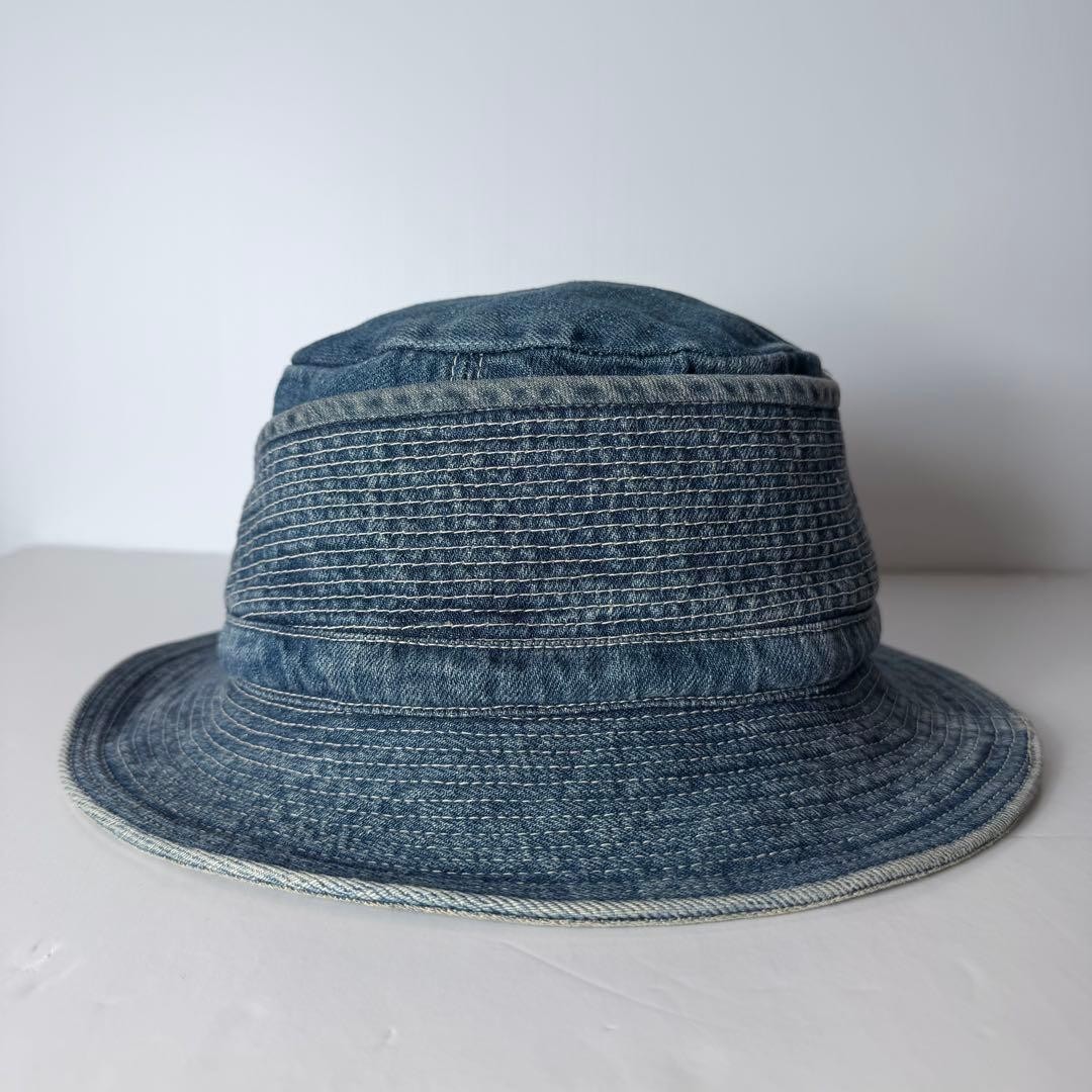 Kapital Denim Monkey Philip Hat Bucket Hat Indigo SIZE:7 3/8〜7 5