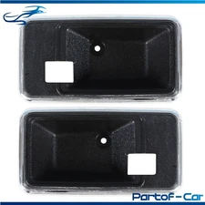 Black Interior Door Handle Bezel Cup For Firebird / Trans Am & Camaro 1977-1981