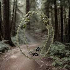 Emerald Green Beaded Eyeglass Chain Lanyard Necklace Sunglasses Holder Cord