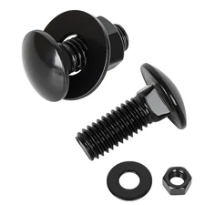 1/4-20 X 1-1/2" Carriage Bolt Kit, Stainless Steel 304 Carriage Bolts Screws wit