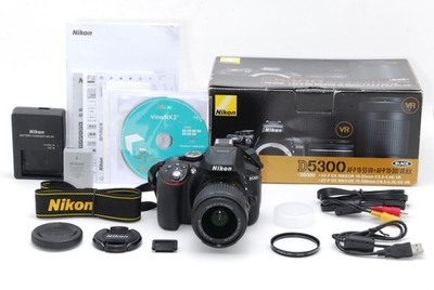 [MINT/ in Box] Nikon D5300 AF-P DX Nikkor 18-55mm 3.5-5.6G VR  Kit From JAPAN