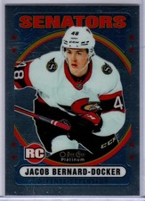 2021-22 O-Pee-Chee Platinum Jacob Bernard-Docker Retro Rookie Card # R-80. rookie card picture
