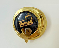 Homak Home Security Safe Lock Dial w/ Key Override & 2 Hudson Keys ? Brass