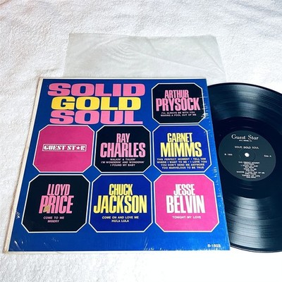 ''Solid Gold Soul'' 1960's? R&B LP, Nice VG++!, Mono, Guest Star, Various, +Shrink
