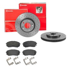 BREMBO BREMSSCHEIBEN Ø300MM + BREMSBELÄGE VORNE FÜR KIA SPORTAGE HYUNDAI IX35 