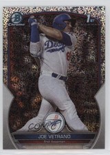 2023 Bowman Draft Chrome Sparkle Refractor Joe Vetrano #BDC-91 0y2q
