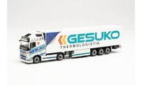 Herpa 314497 Volvo Fh Gl. Xl 2020 KüHlkoffer-Sattelzug 'Gesuko', 1:87/ H0