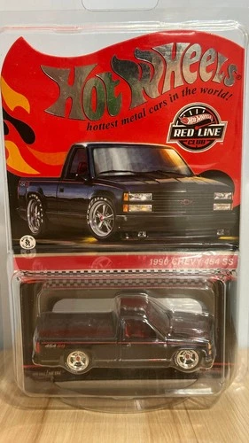 Hot Wheels Redline Club 2021 RLC 1990 CHEVY 454 SS PICKUP TRUCK BLACK