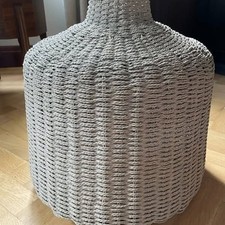 Woven Rattan Bell Shaped Lamp Shade