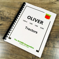 Oliver 1250A 1255 1265 G350 Tractor Service Repair Technical Shop Manual